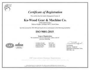 ISO Certification